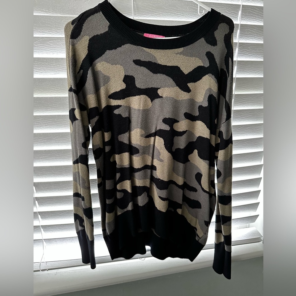 Camo Sweater Size large